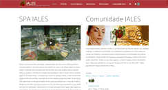 Desktop Screenshot of iales.com.br